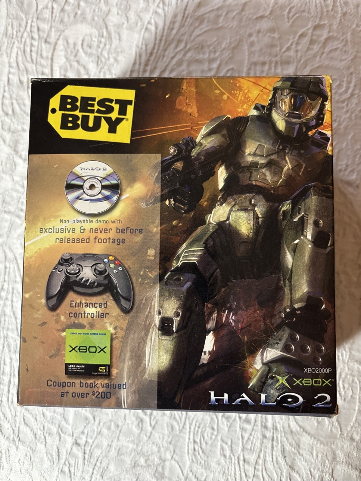 Halo 2 Best Buy Controller And Preview Disc Bundle RARE
