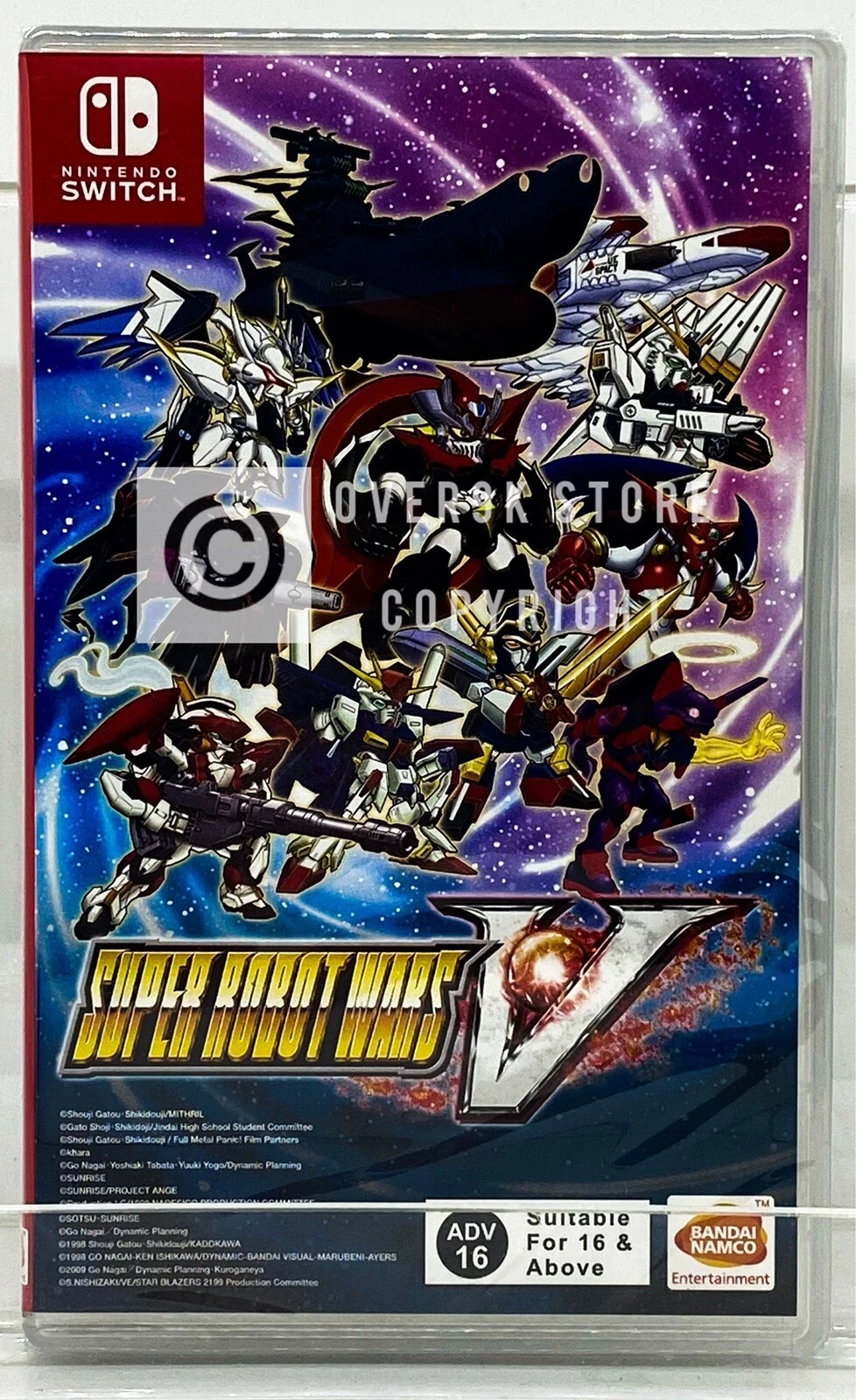 Super Robot Wars T + V + X + Y- Nintendo Switch – Brand New | Factory Sealed