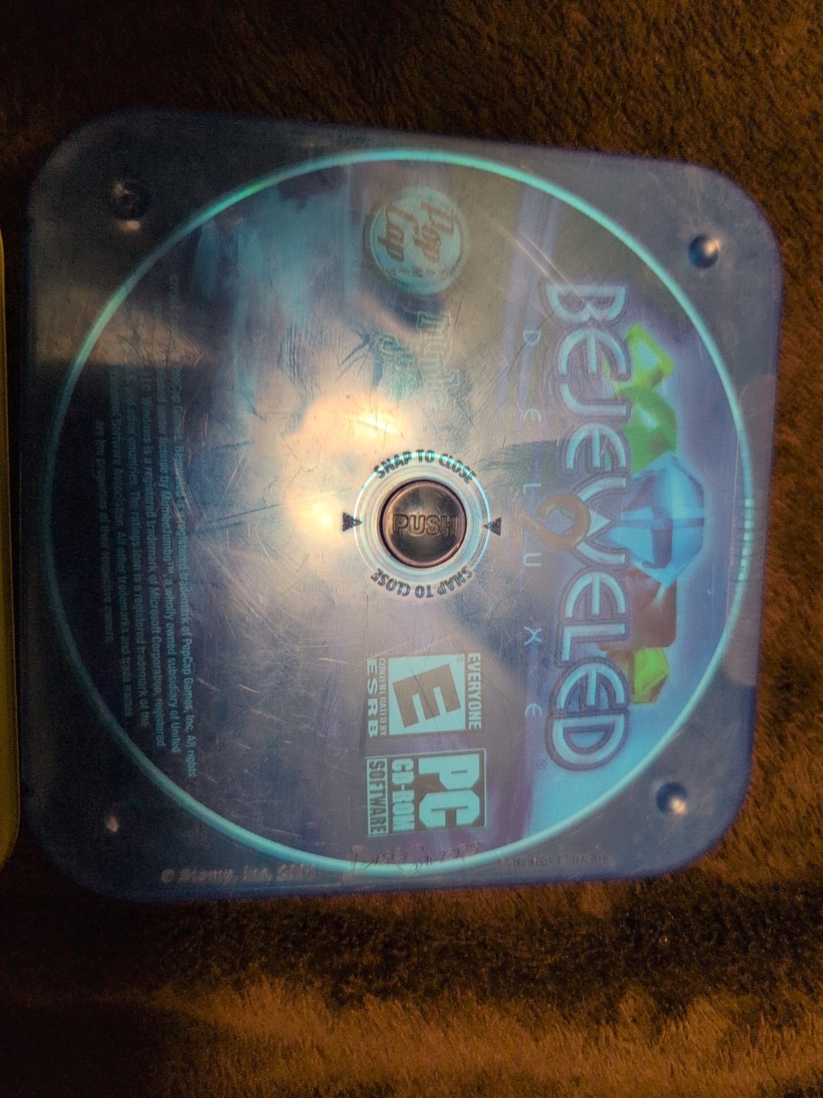 Bejeweled 2 Deluxe And Feeding Frenzy 2 Shipwrech Showdown PC CD-ROM