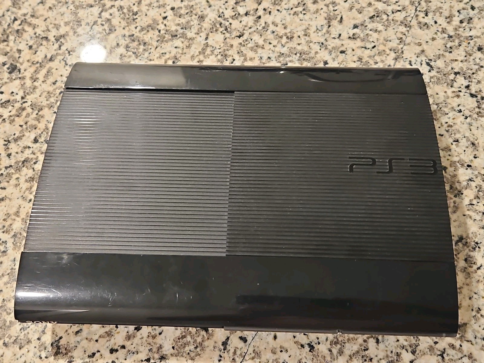 Sony PlayStation 3 PS3 Super Slim 250GB Console Only w/ CABLES CECH-4001B