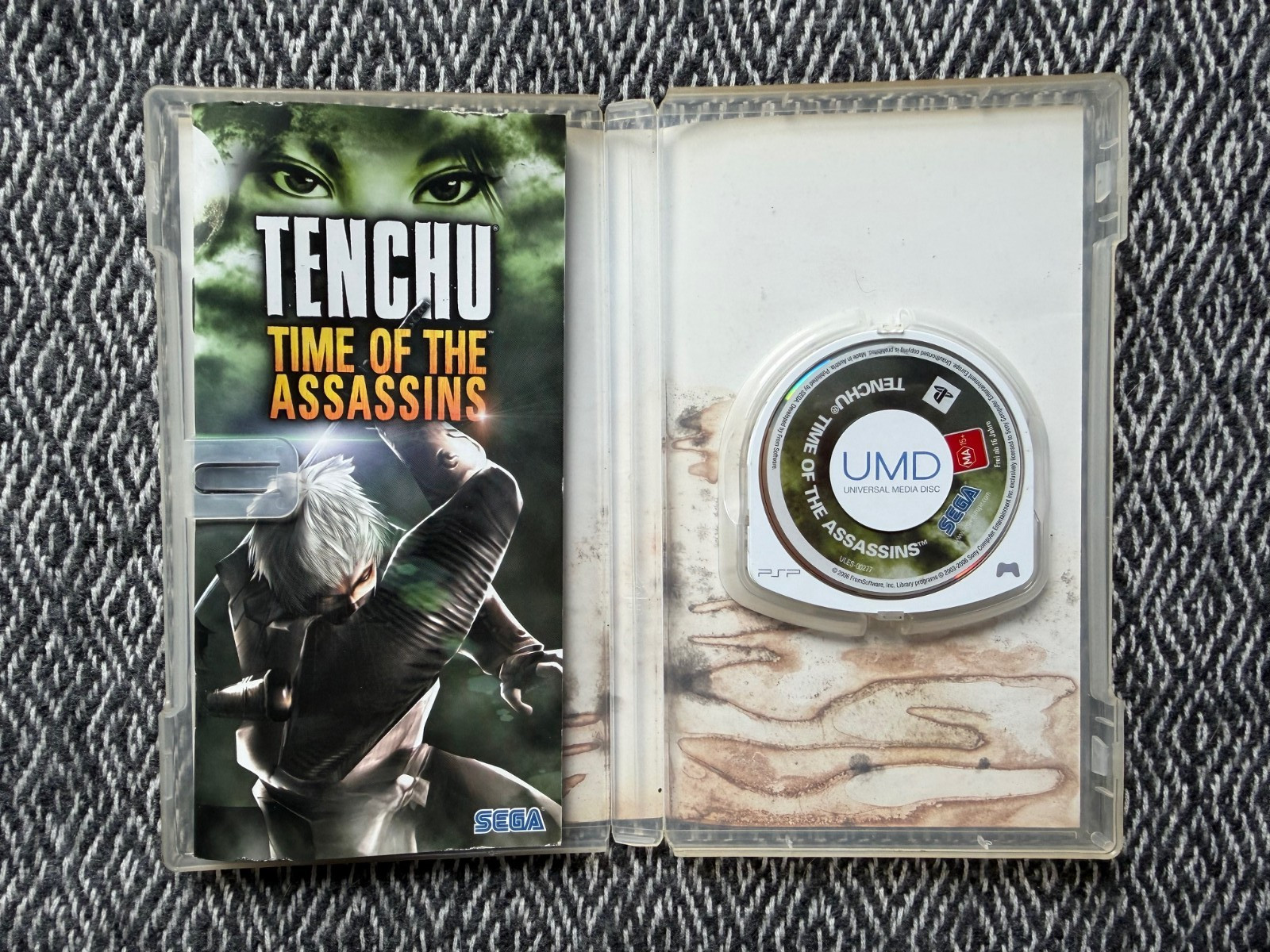 psp Tenchu: Time of the Assassins Game *Works On US Consoles* PAL Region Free