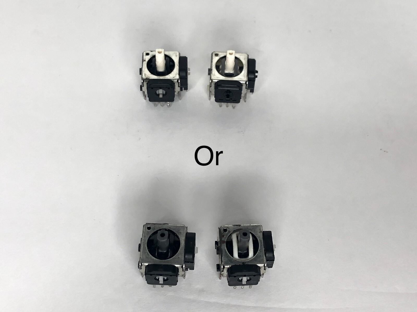 2x Nintendo GameCube Controller OEM TIGHT Joystick T1 StickBox W/ Potentiometer
