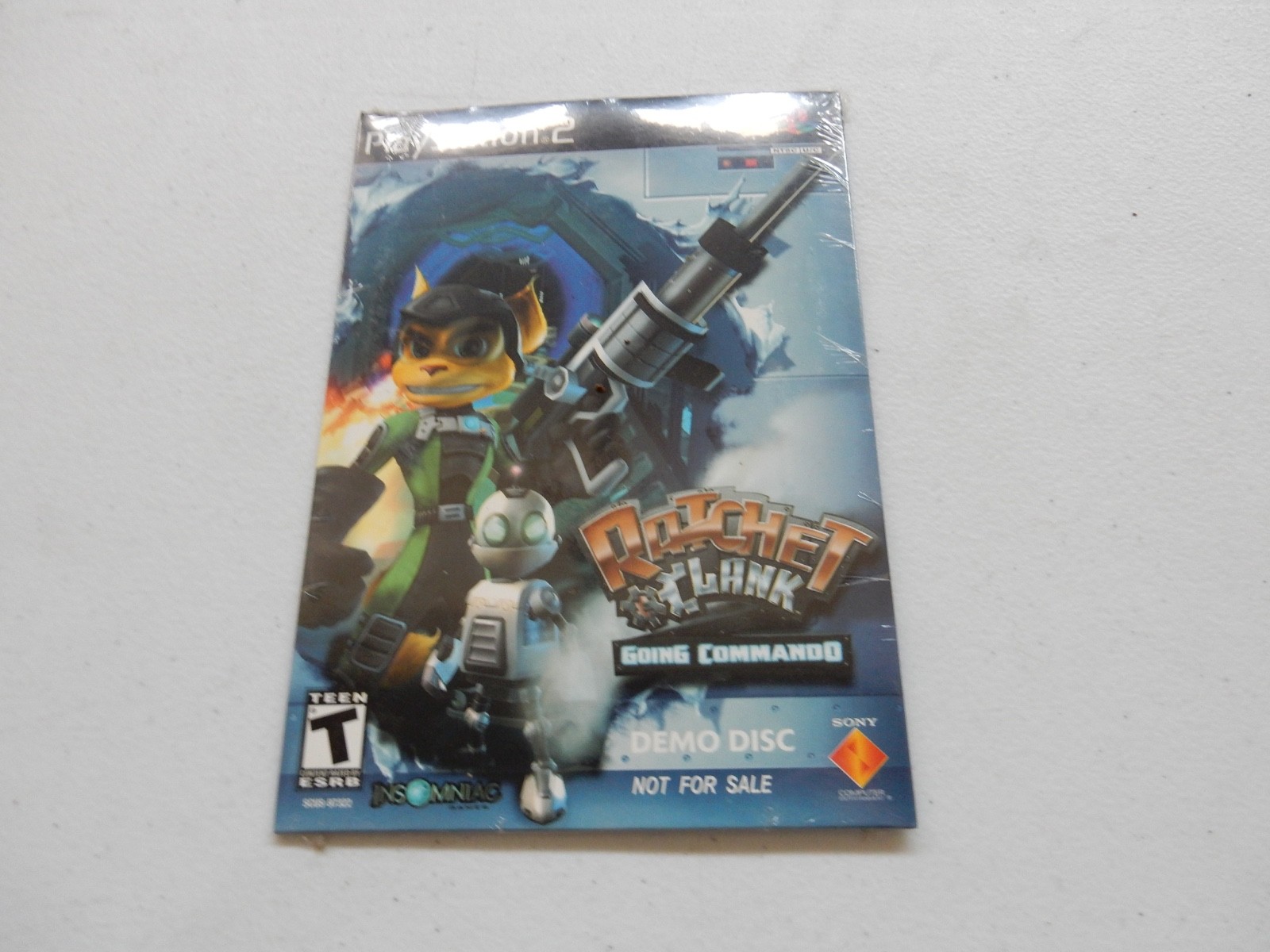 Ratchet & Clank: Going Commando Demo (Sony PlayStation 2, PS2) New, Sealed -Rare