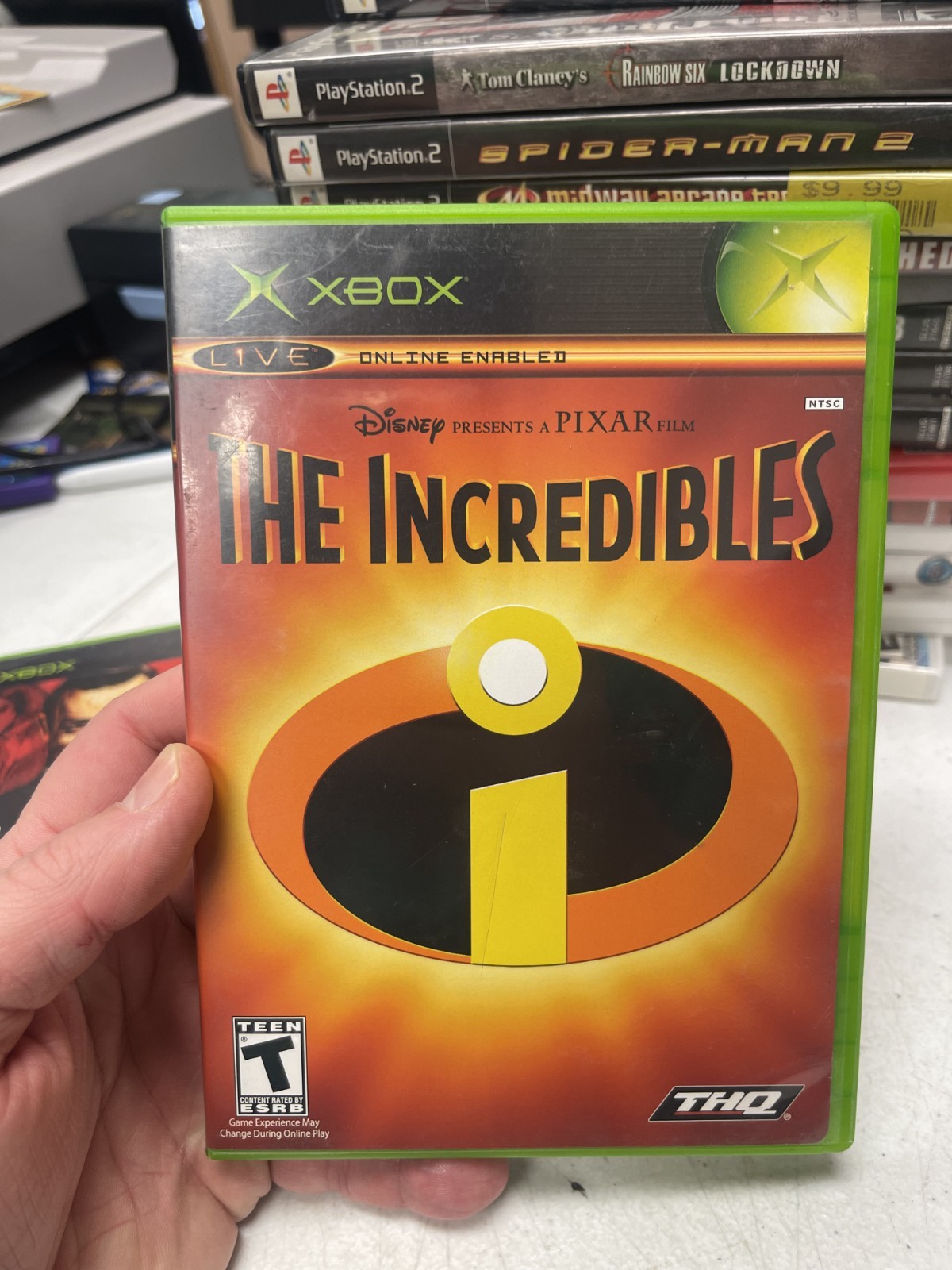 The Incredibles (Original Xbox, 2004) Complete CIB TESTED WORKING!!