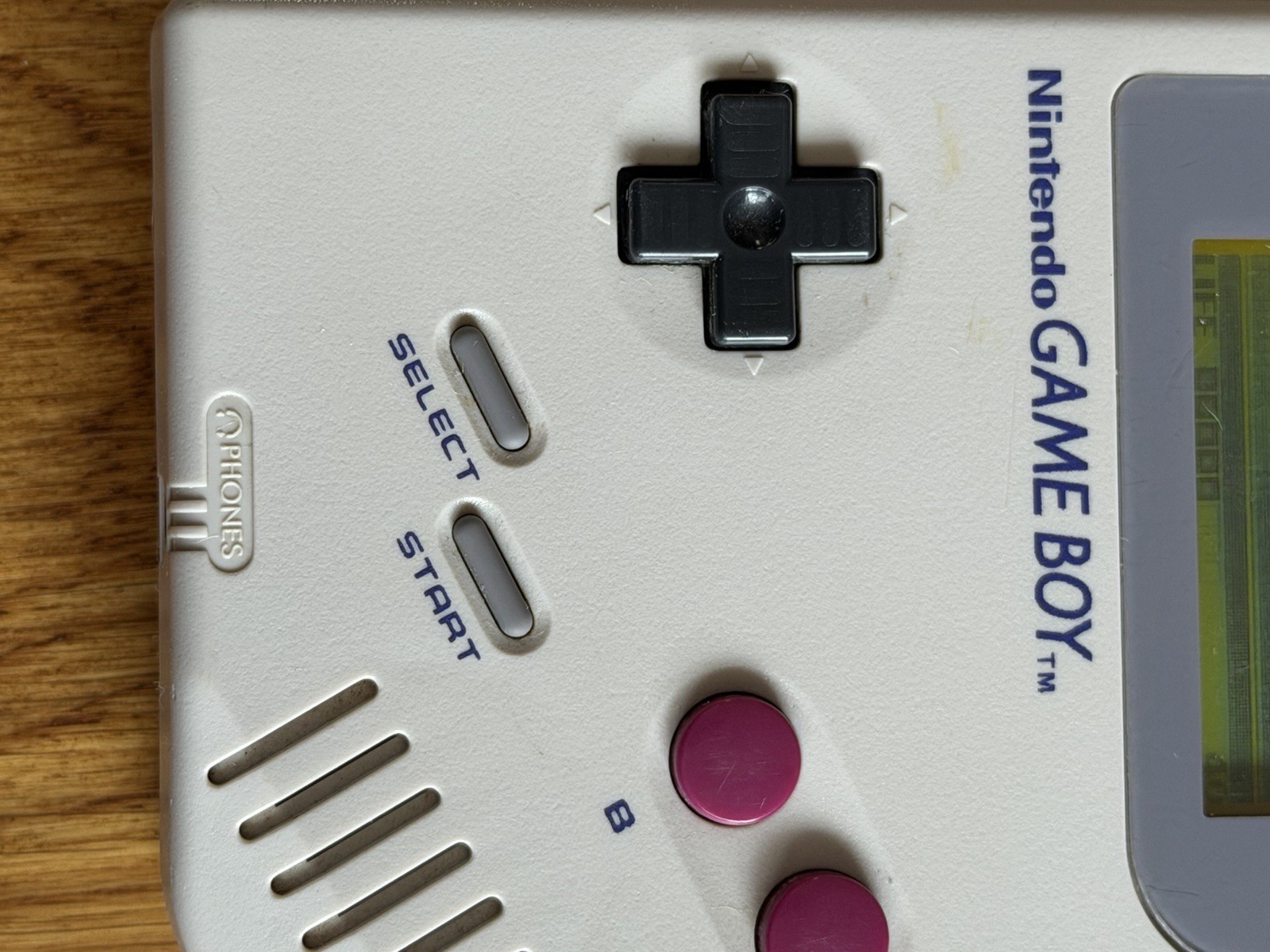 Original Nintendo Game Boy Handheld DMG-01 W/ Original Hard Case – WORKING!