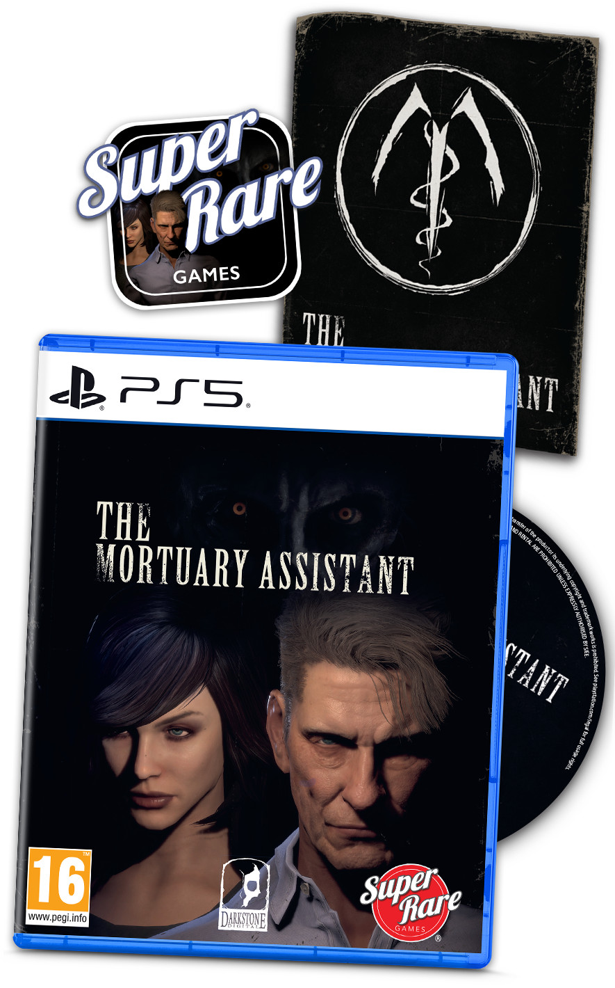 The Mortuary Assistant PEGI 16 Playstation 5 PS5 NEW SEALED Slip Cover