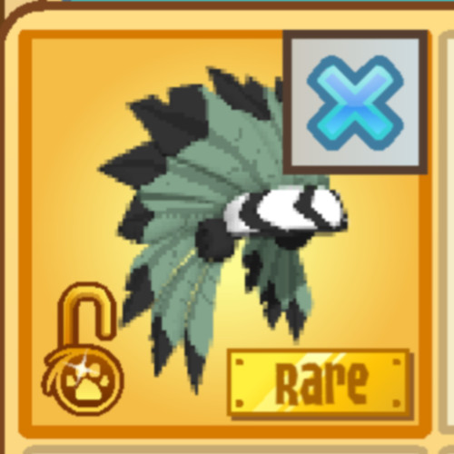 Animal Jam Classic AJC Black Headdress