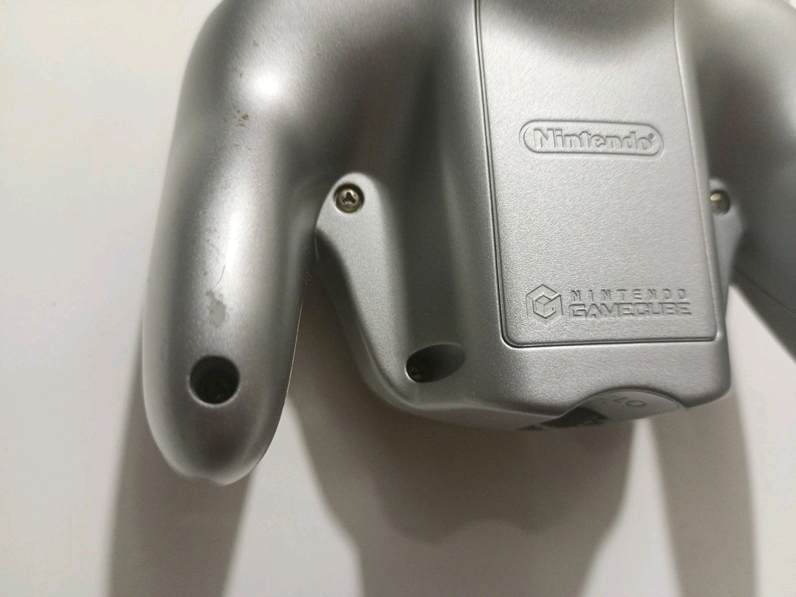 Nintendo Gamecube Wavebird Wireless Controller Platinum DOL-004 No Adapter #2