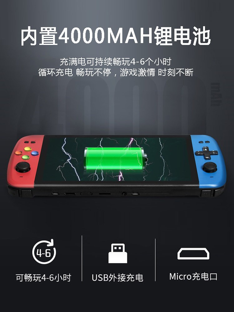 Subor S1000A PSP Handheld Gaming Console 4.3 IPS 4000mah New in Stock