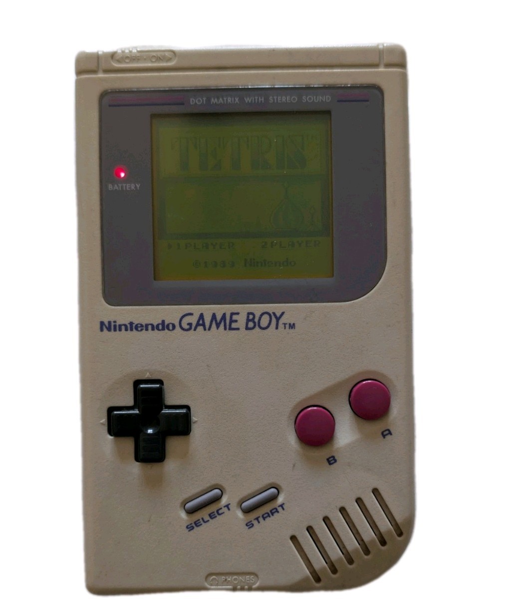 Original Nintendo Game Boy Handheld System Grey + Tetris – Tested