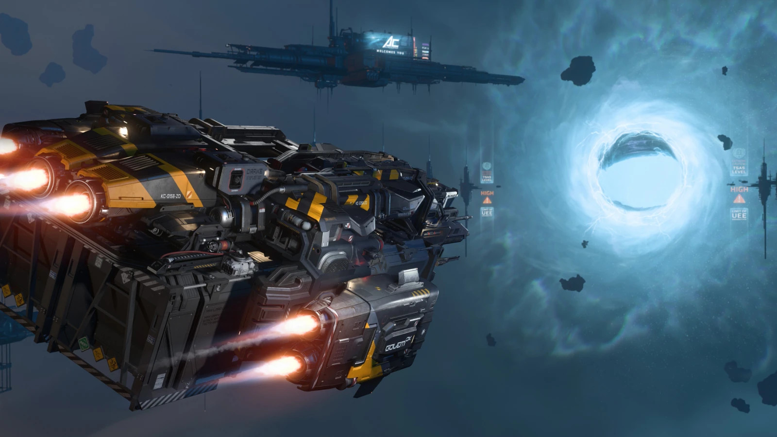 STAR CITIZEN – DRAKE GOLEM OX – LTI – CCU’d – (Lifetime Insurance)