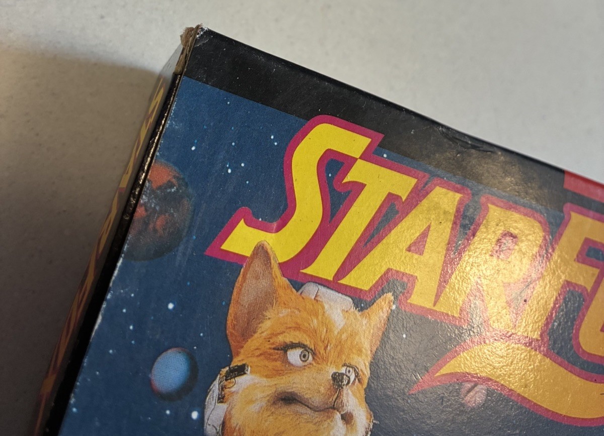 Star Fox (Super Nintendo, 1993) Authentic SNES Complete In Box CIB