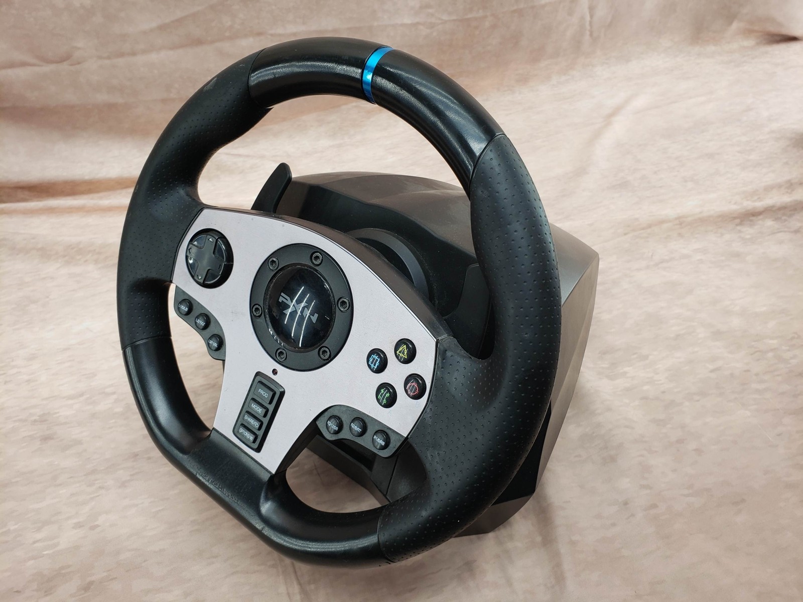 PXN Steering Wheel w/ gear shifter, pedals, power supply, cords, good condition