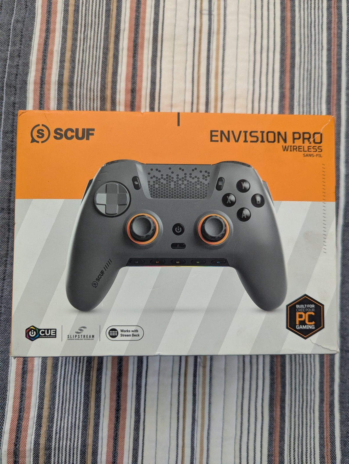 SCUF Envision Pro Steel Gray Hall Effect Controller for PC Programable Wireless