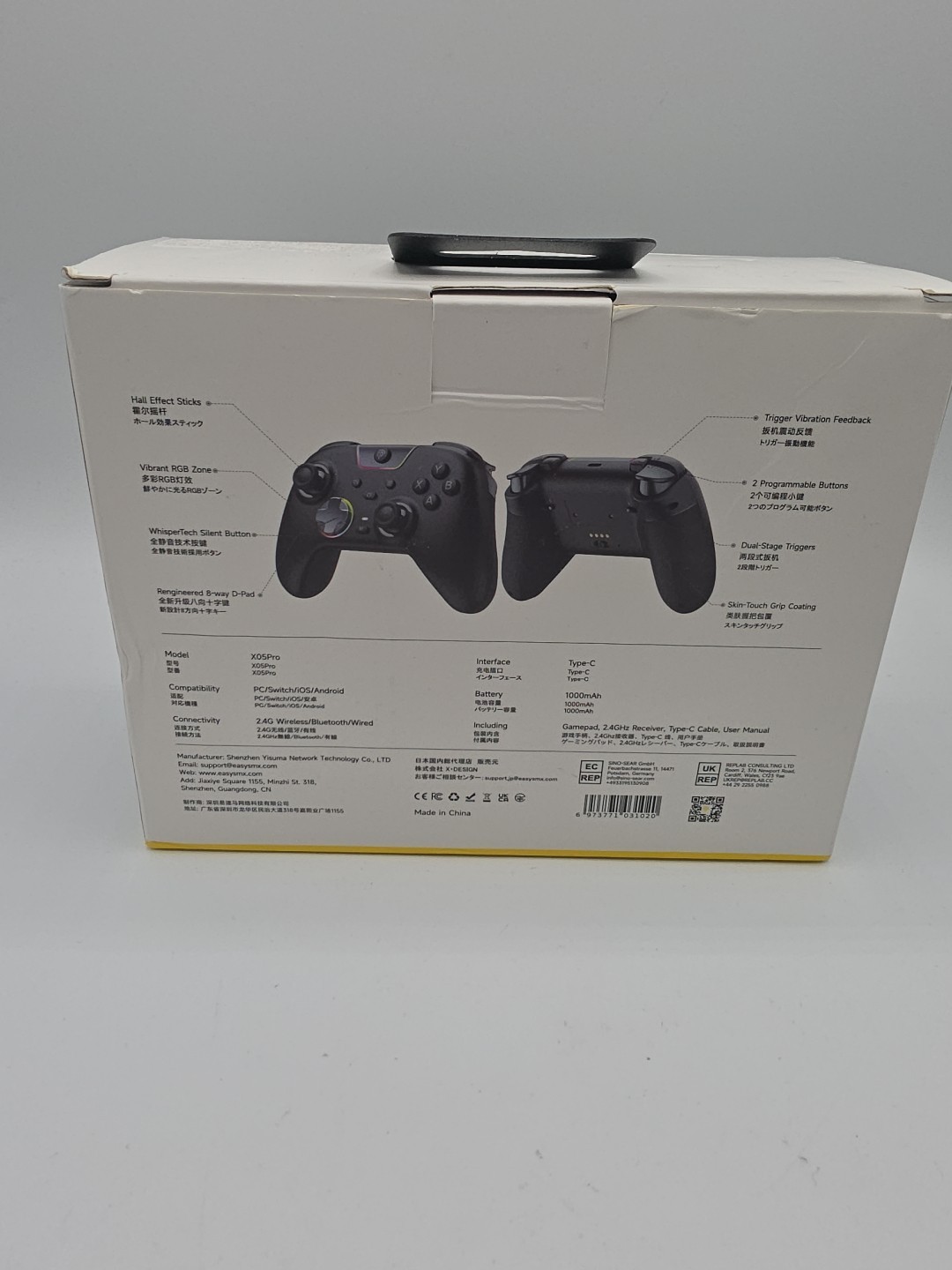 NEW EasySMX X05 Pro Wireless Gaming Controller PC Switch iOS Android