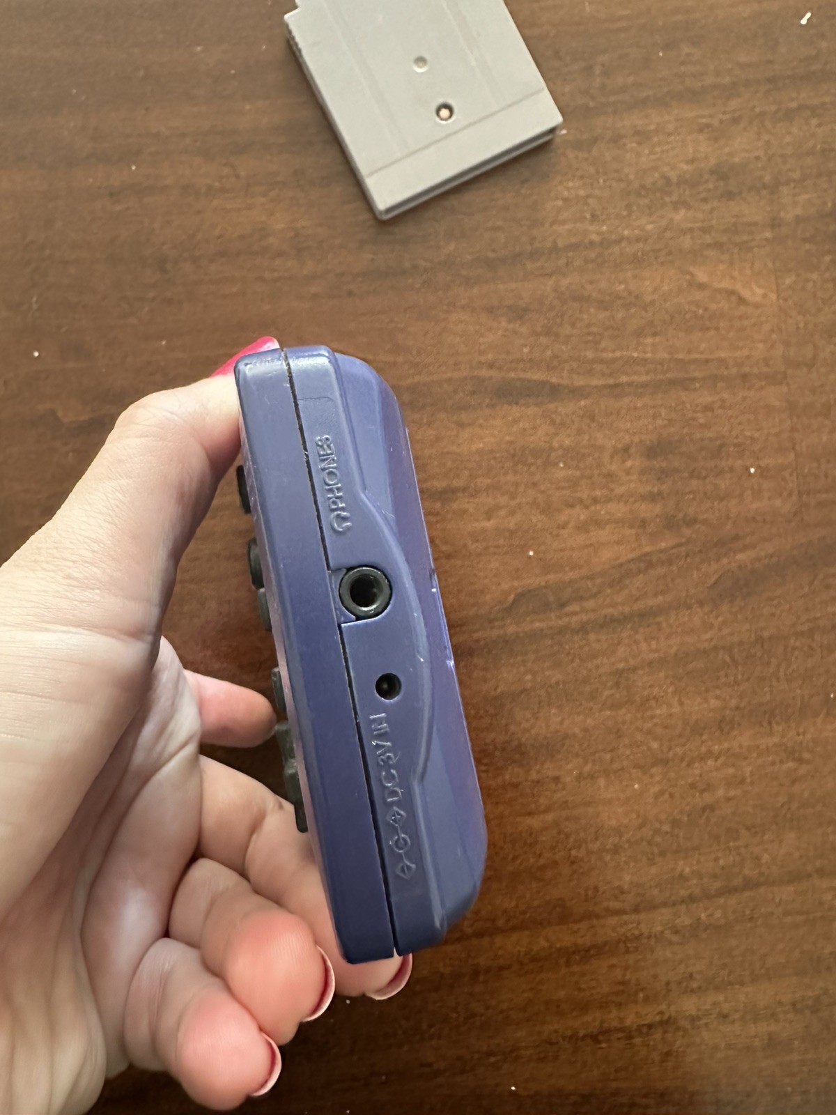 Nintendo Game Boy Color Console Purple Tested Working