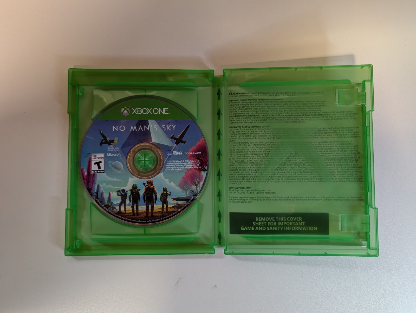 No Man’s Sky Microsoft Xbox One X Enhanced Xbox One Pre-Owned Tested