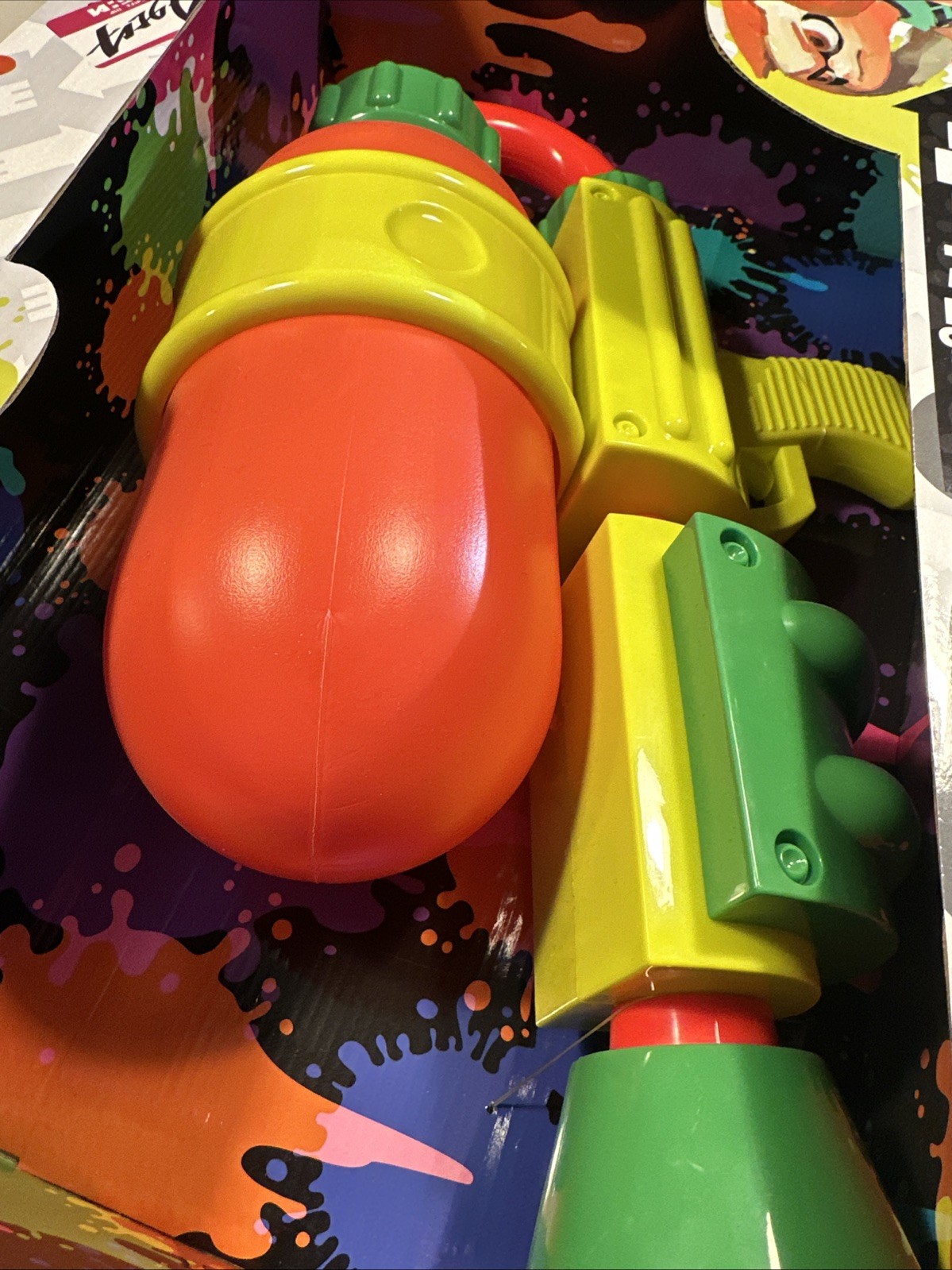 RARE NINTENDO SPLATOON JAPAN SPLATTERSHOT REPLICA WATER GUN LARGE SHIPS FREE USA