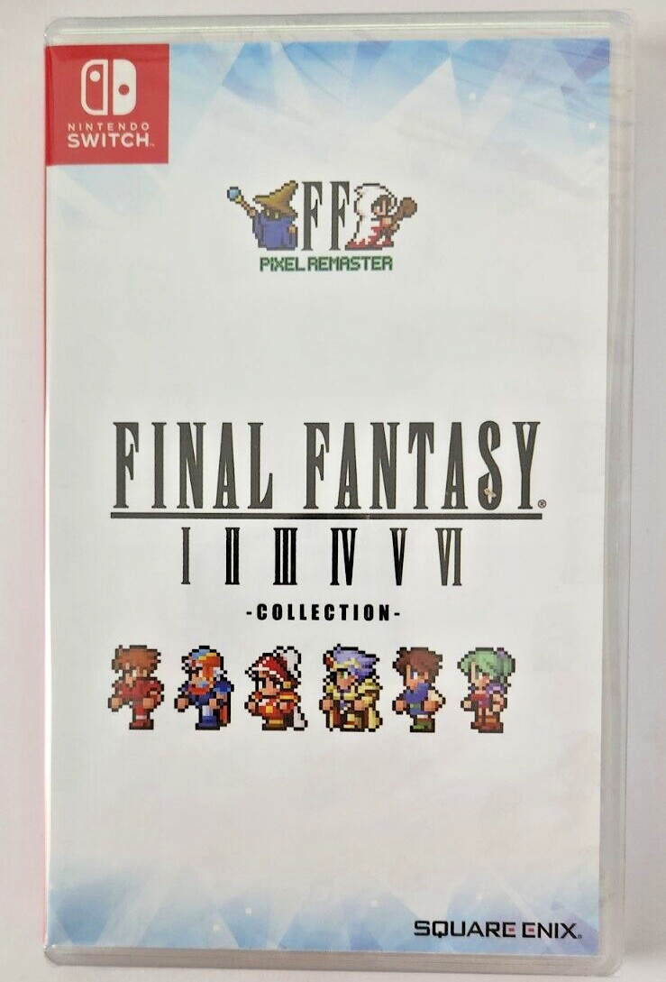 Final Fantasy I-VI Pixel Remaster Collection Switch Brand New Game (RPG 2021)