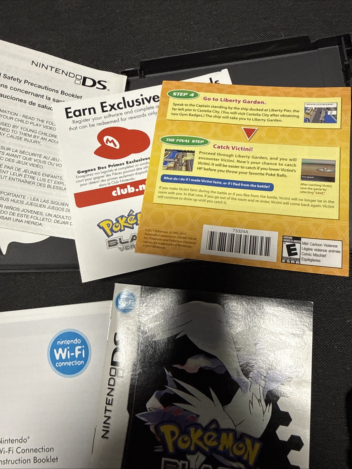 Pokemon: Black Version (Nintendo DS, 2011)