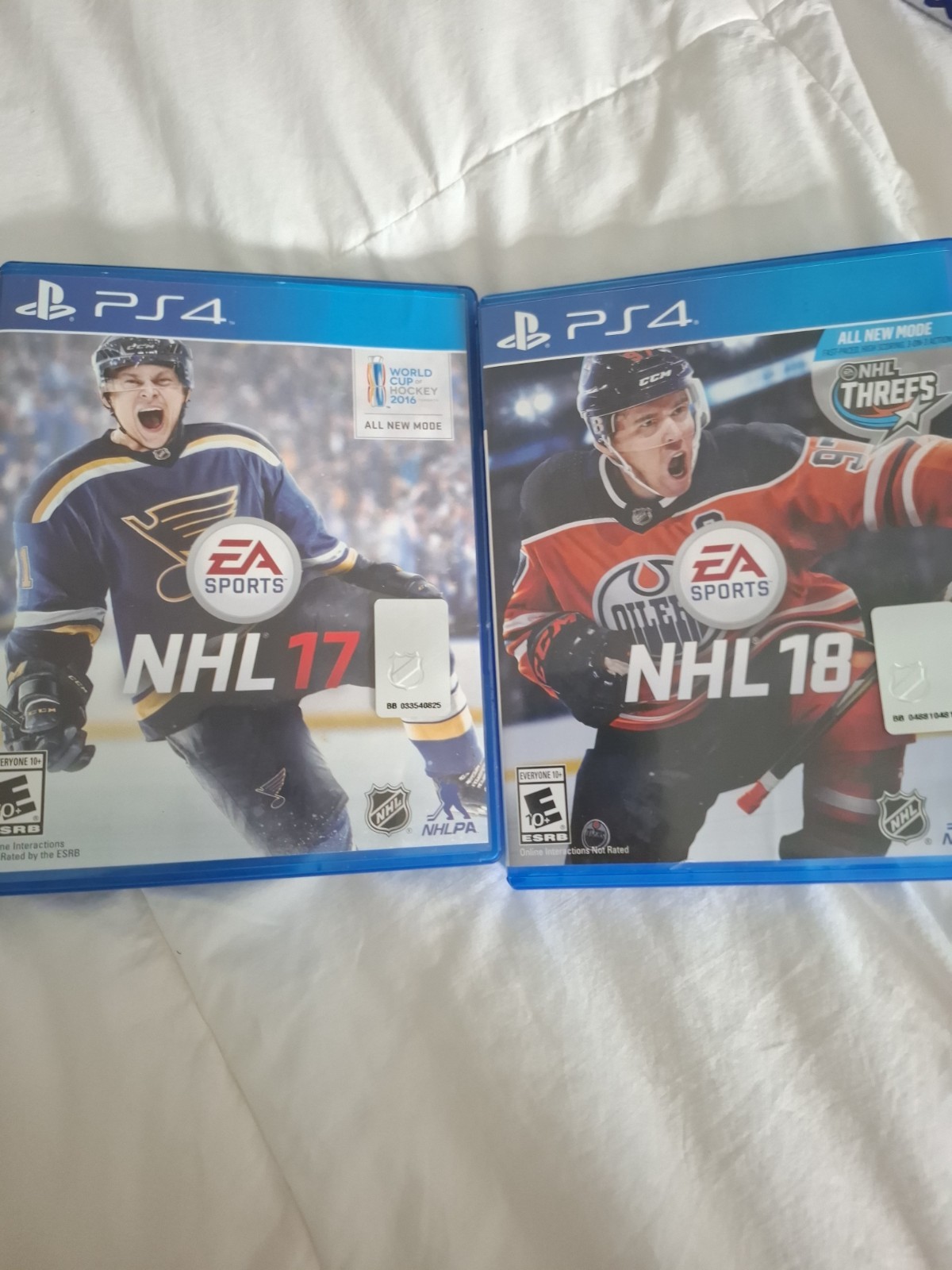 NHL 18 And 17 PlayStation 4
