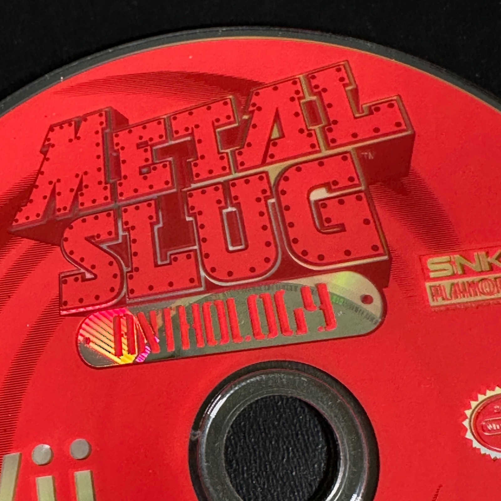 METAL SLUG ANTHOLOGY Nintendo Wii Game 2006 DISC ONLY