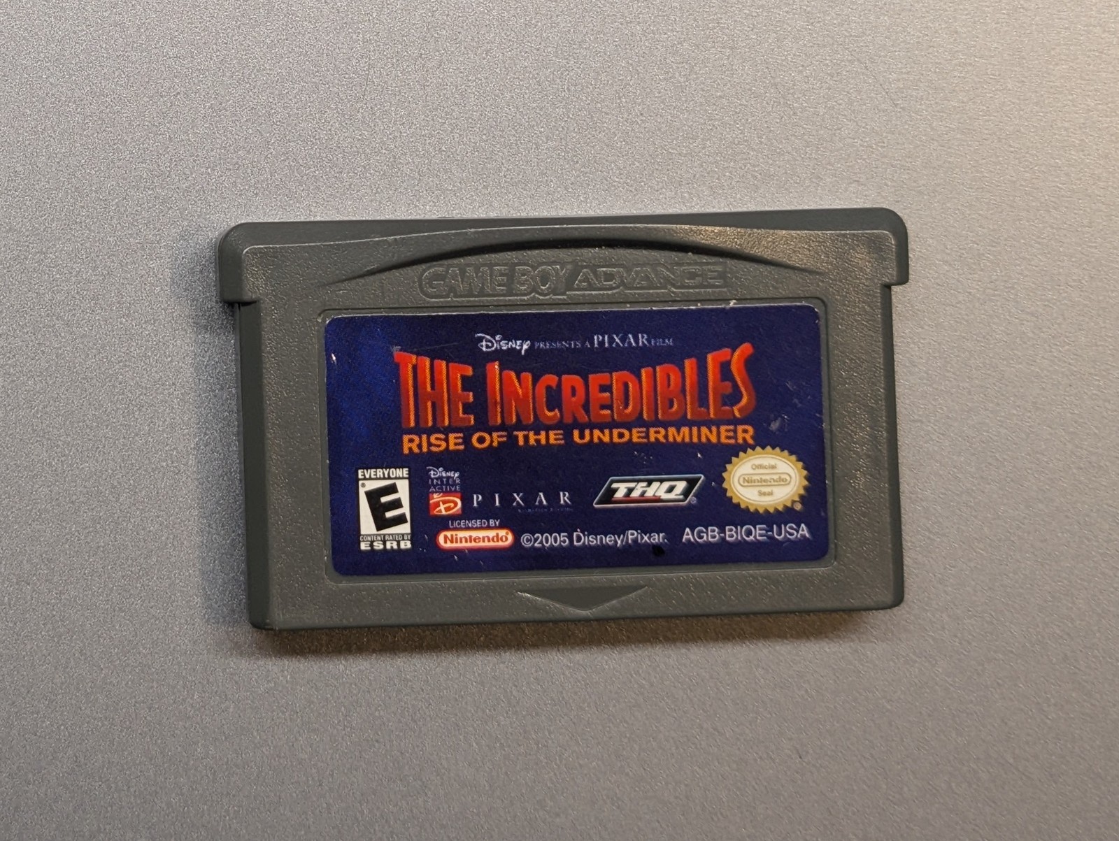 The Incredibles Rise of the Underminer (GameBoy Advance)
