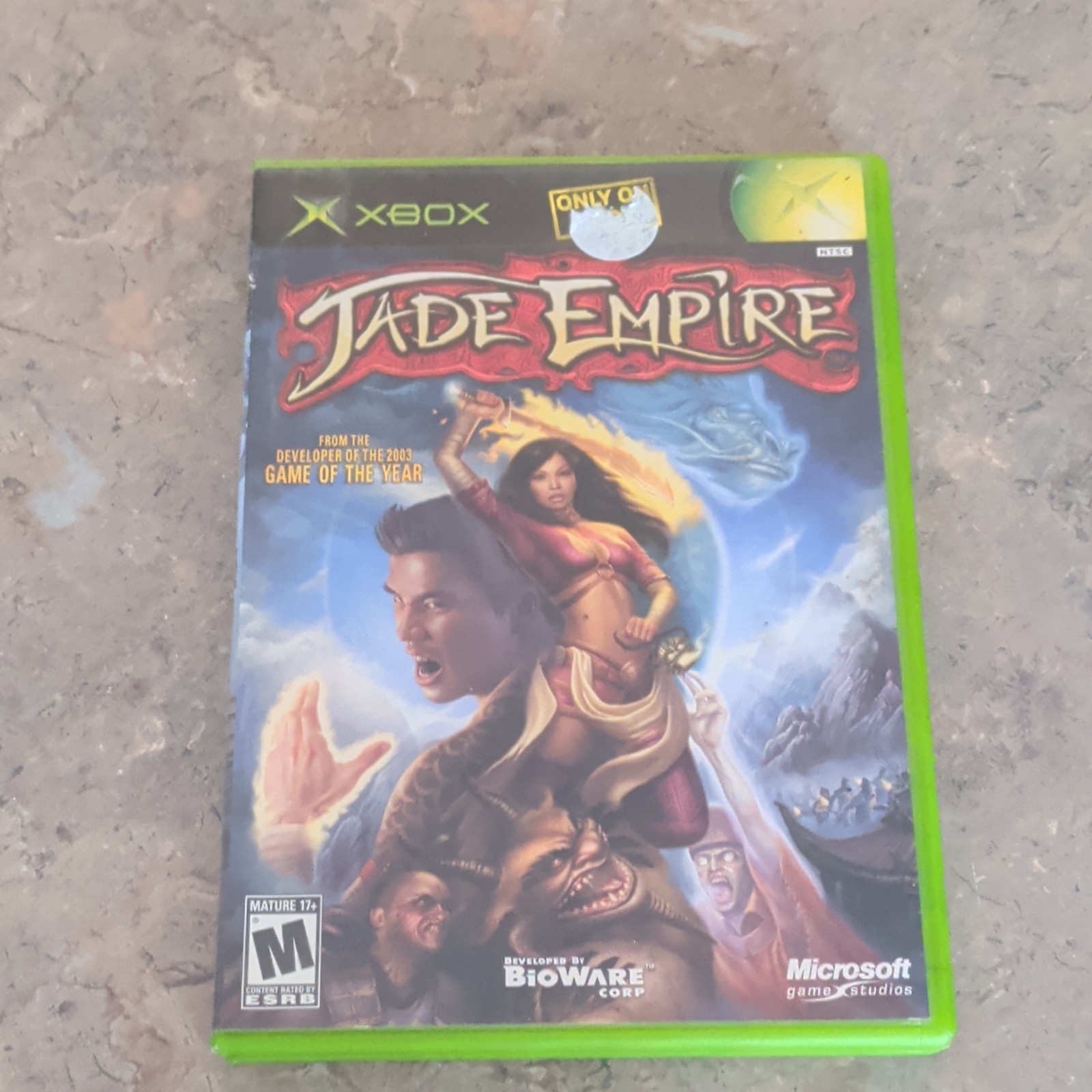 Microsoft Jade Empire Xbox Role Playing, Action, Manual, M, NTSC-U/C, 2005