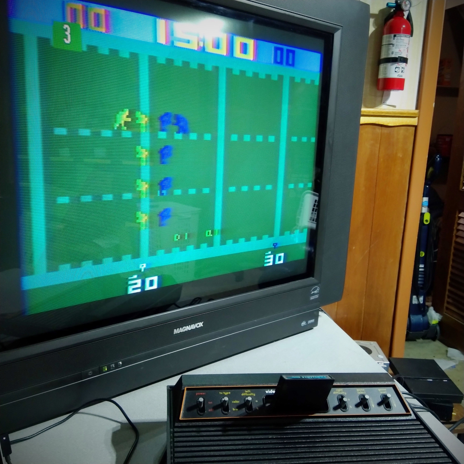 Super Challenge Football [Singapore] (Atari 2600, M Network, 1982)