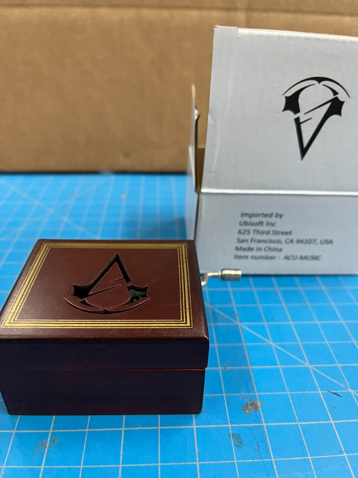 UBISOFT COLLECTABLE AC MUSIC BOX (OFFICIAL PRODUCT) **NEW**