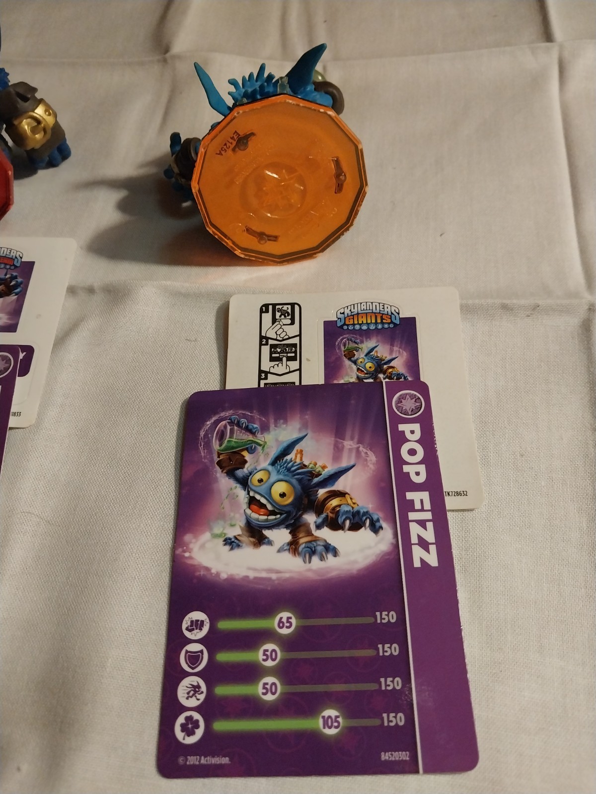 Skylanders Pop Fizz-Giants, Fizzy Frenzy & Love ❤️ Potion-TrapTeam Lot