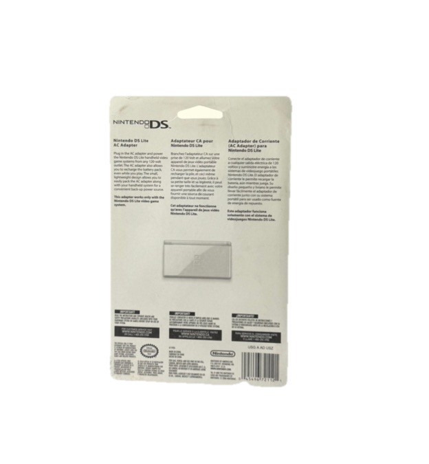 Sealed New In Box Nintendo Ds lite Charger OEM Model #USG-002 USA