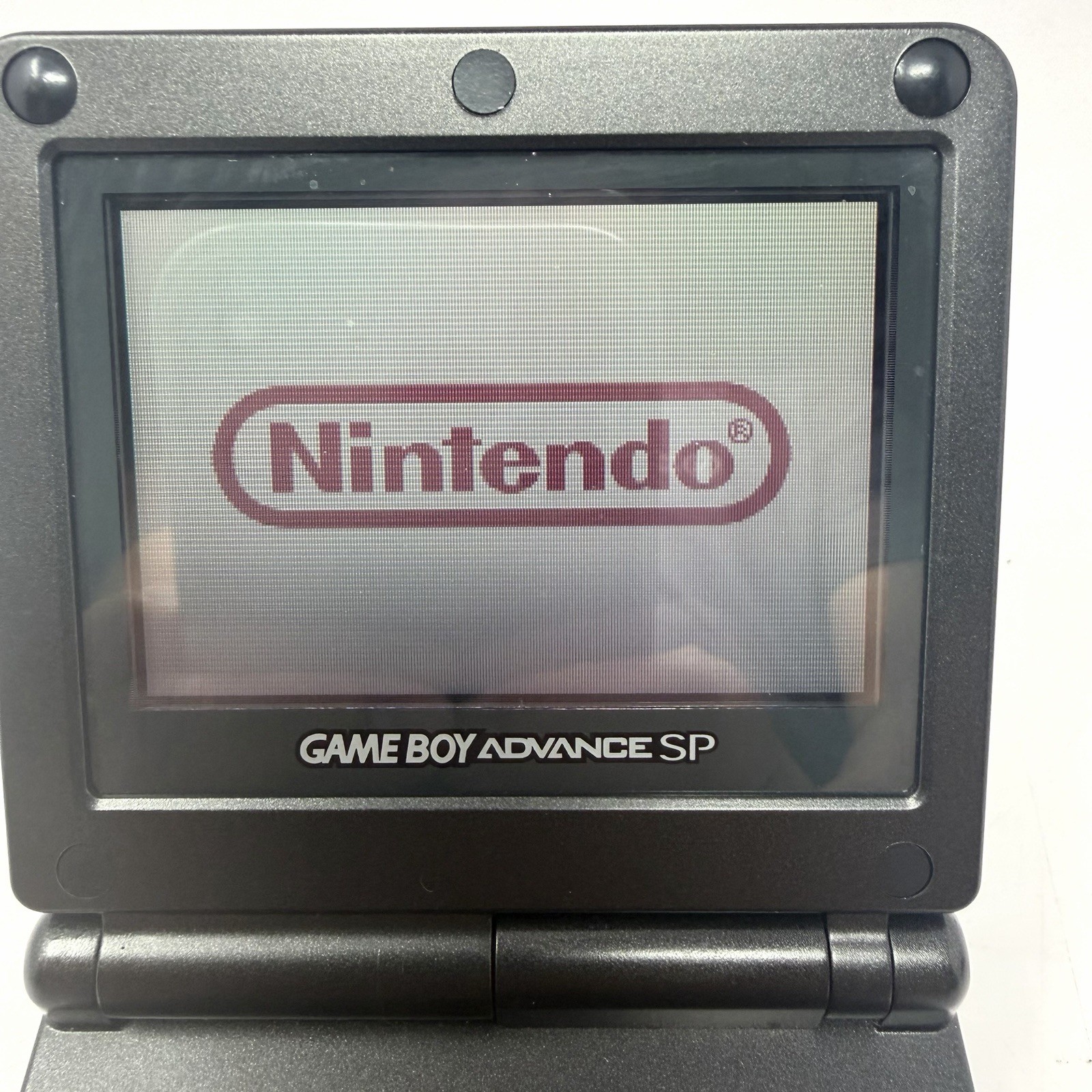 Nintendo Game Boy Advance SP Onyx Black AGS- 001 NEW Battery, Charger & Game