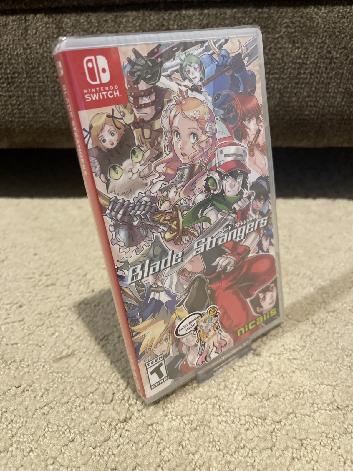 Blade Strangers Nintendo Switch Nicalis Brand New Factory Sealed