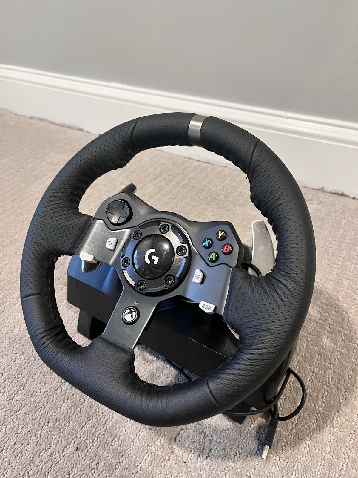 Logitech G923 Racing Wheel and Pedals for Xbox Series X|S, Xbox One, PC