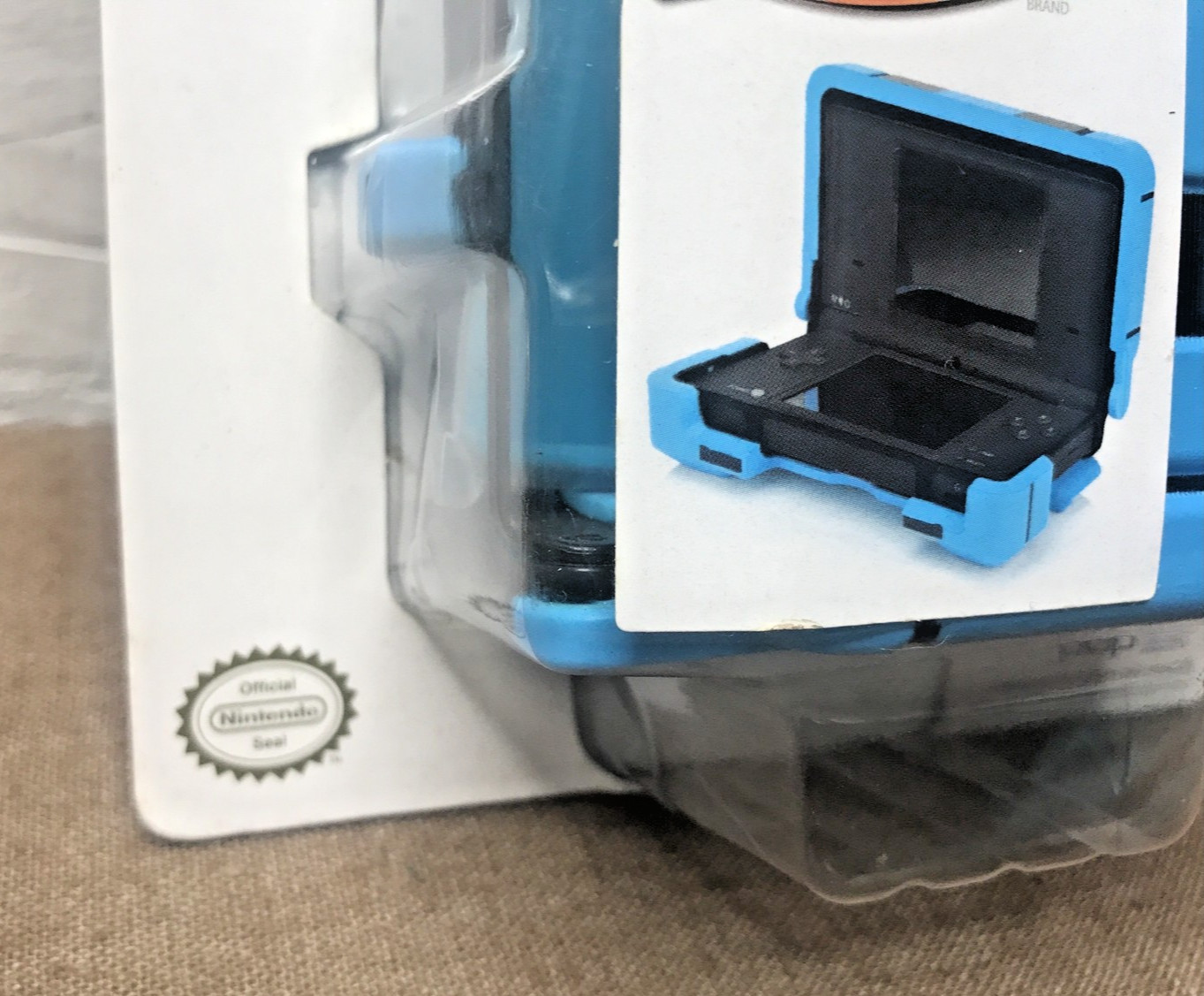 *Read Unused NERF Dual Armor Nintendo DSi / DS Lite Protective Case Blue Black
