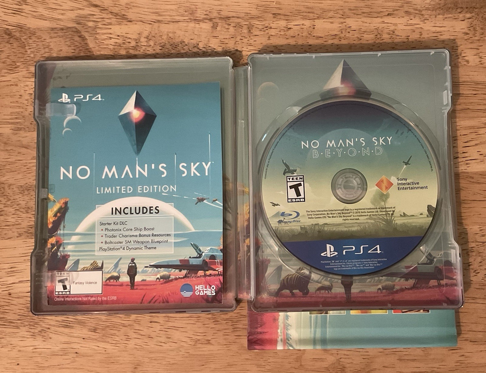 No Man’s Sky Limited Edition Sony Playstation 4 Game CIB Collector Box Set
