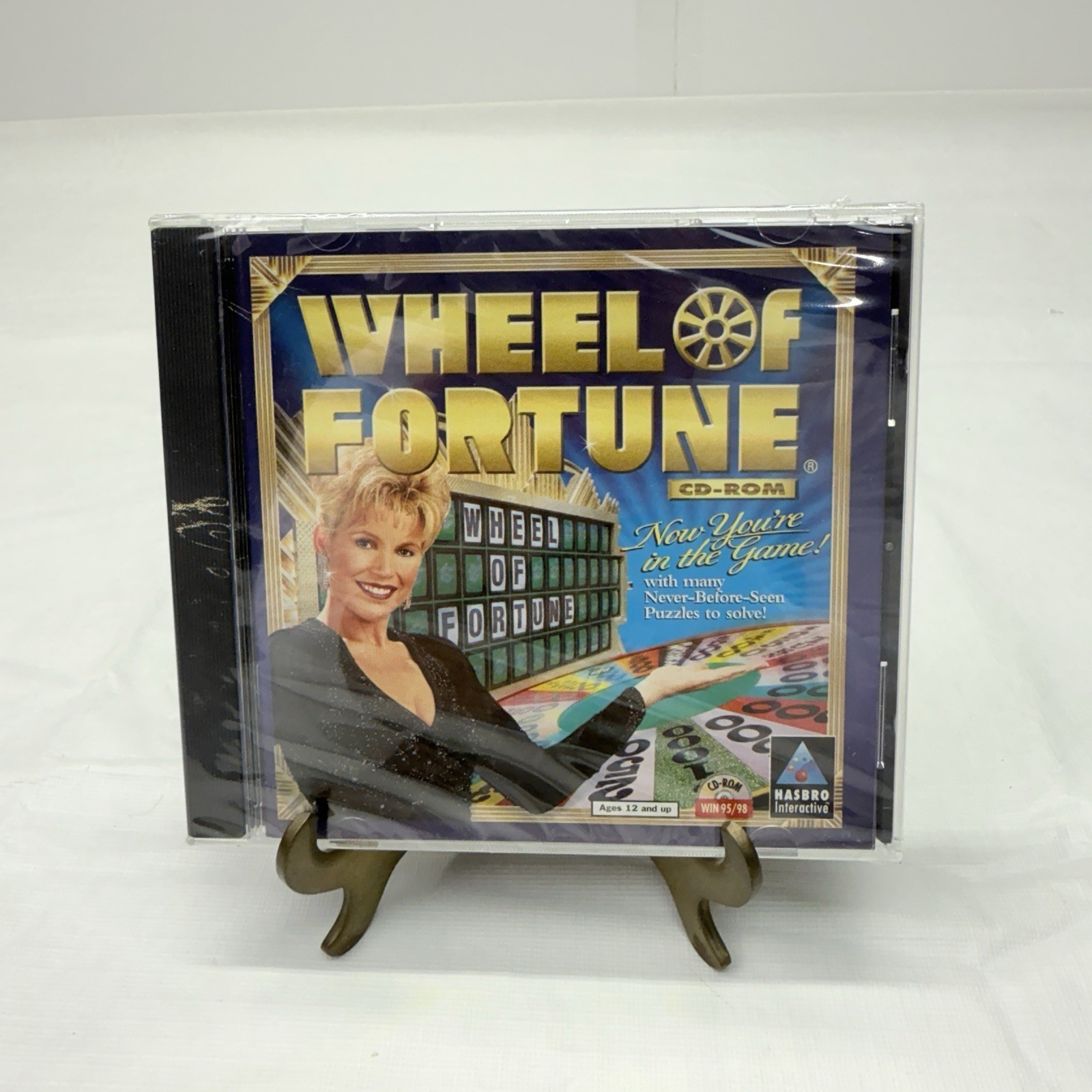 WHEEL OF FORTUNE CD-Rom (PC Game, 1998) HASBRO Interactive Win 95/98