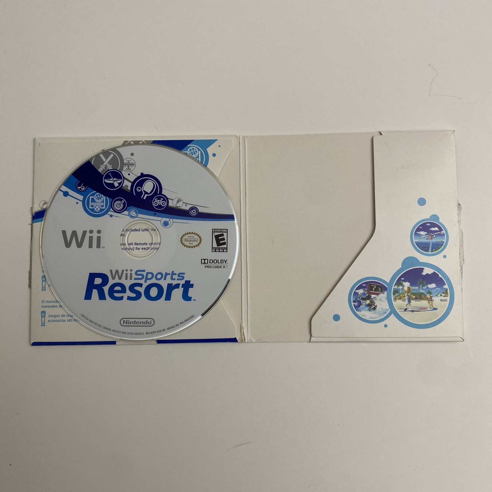 Nintendo Wii Game Lot- Wii Sports, Sports Resort, Mario Kart, Super Mario TESTED