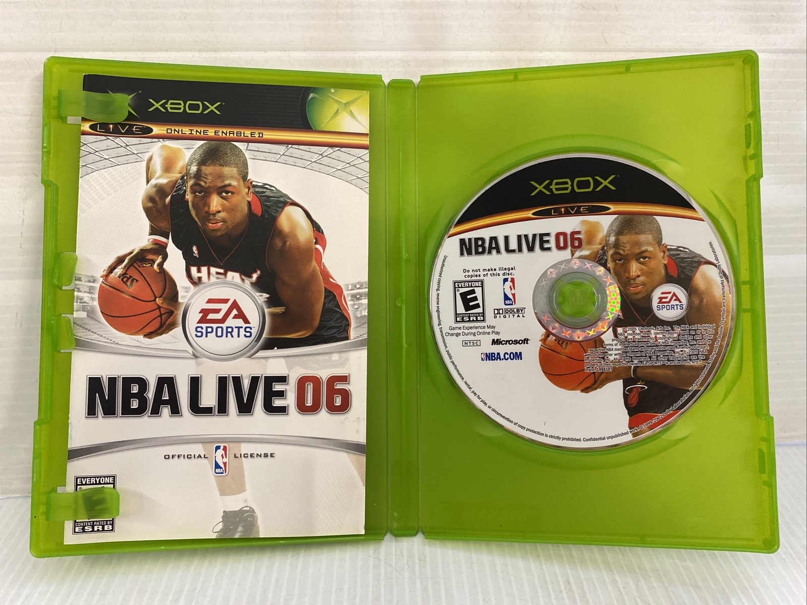NBA Live 06 – XBOX 360 – With Manual TESTED!