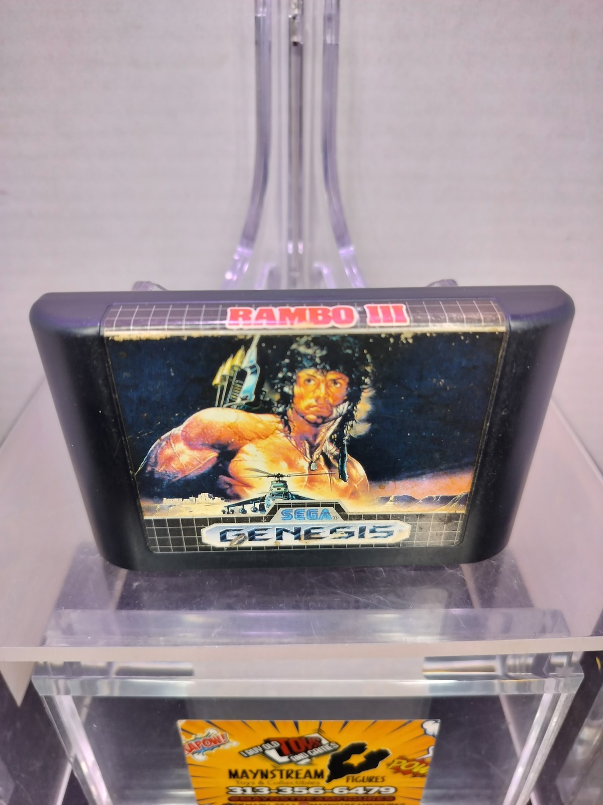 Rambo III (Sega Genesis, 1989) AS-IS UNTESTED