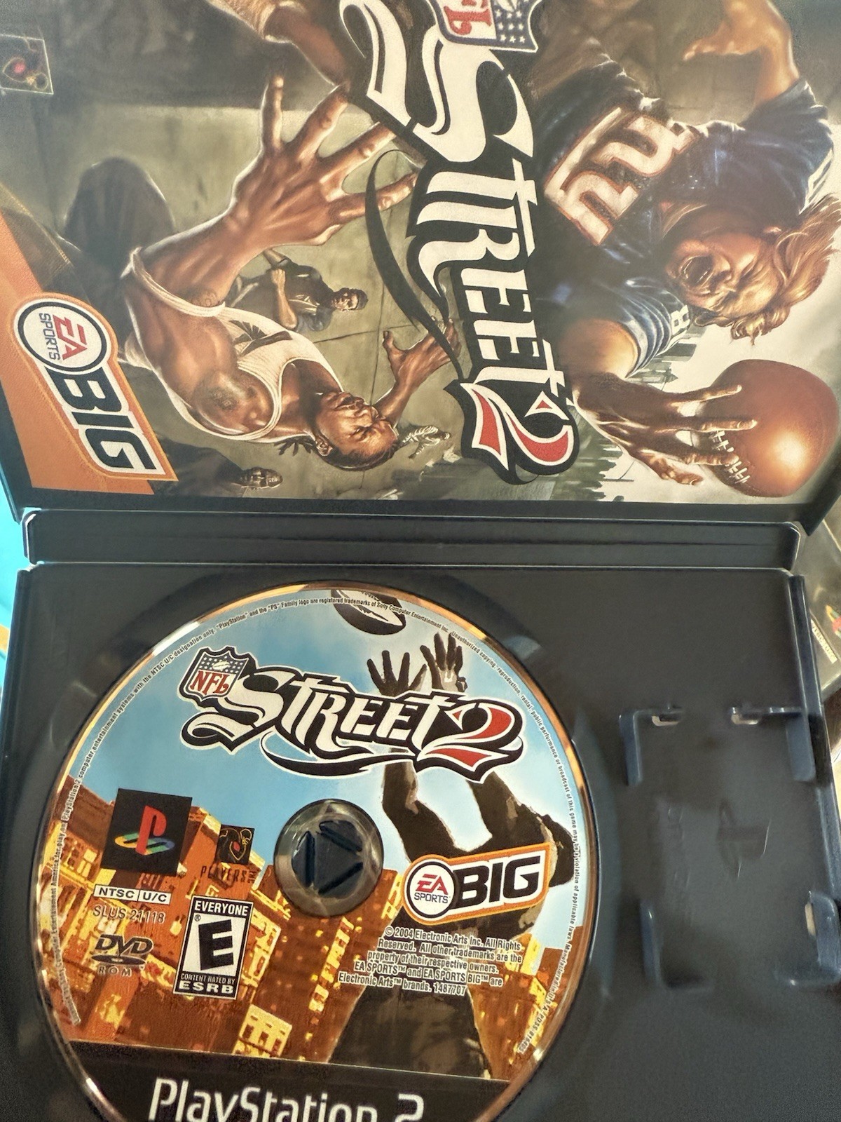 NFL Street 2 PS2 EA SPORTS BIG 2004 Multiplayer Online E Rated NTSC CIB-Tested
