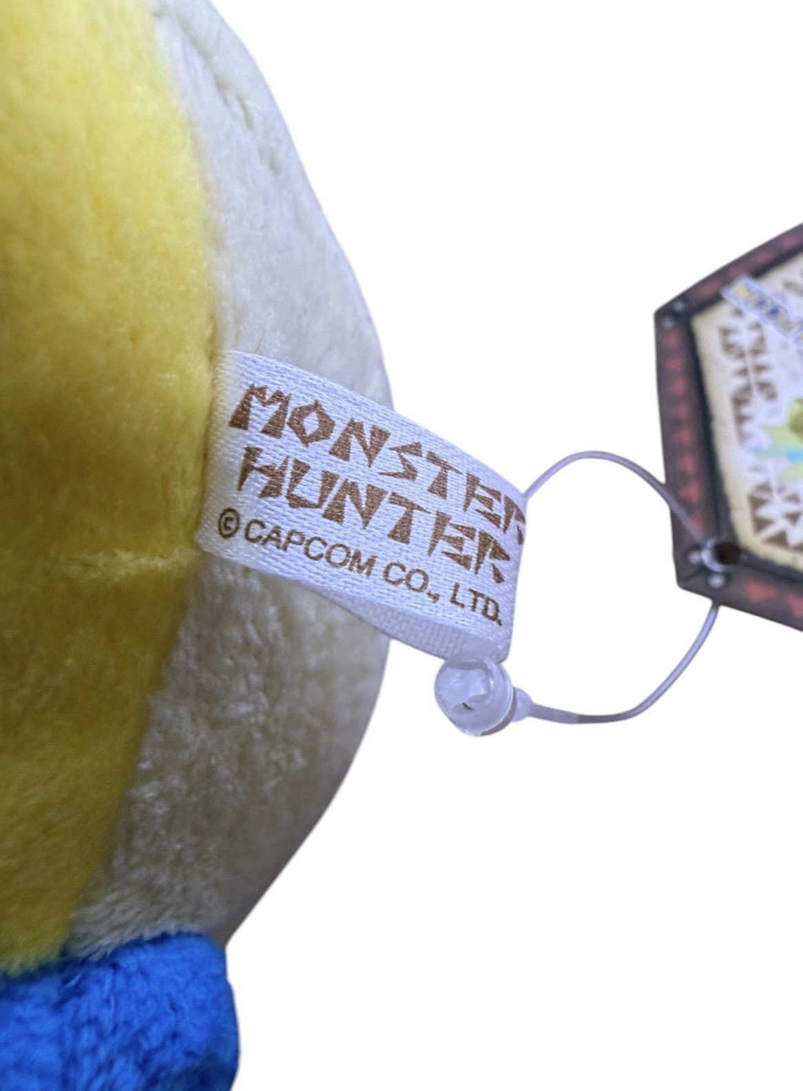 Monster Hunter Nuigurumi Zinogre Jinouga Plush CAPCOM W/Tags Japan 6.5in
