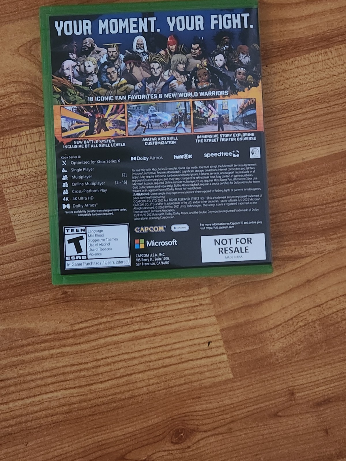 Street Fighter 6: Collector’s Edition Xbox Series X Complete With Game Authentic