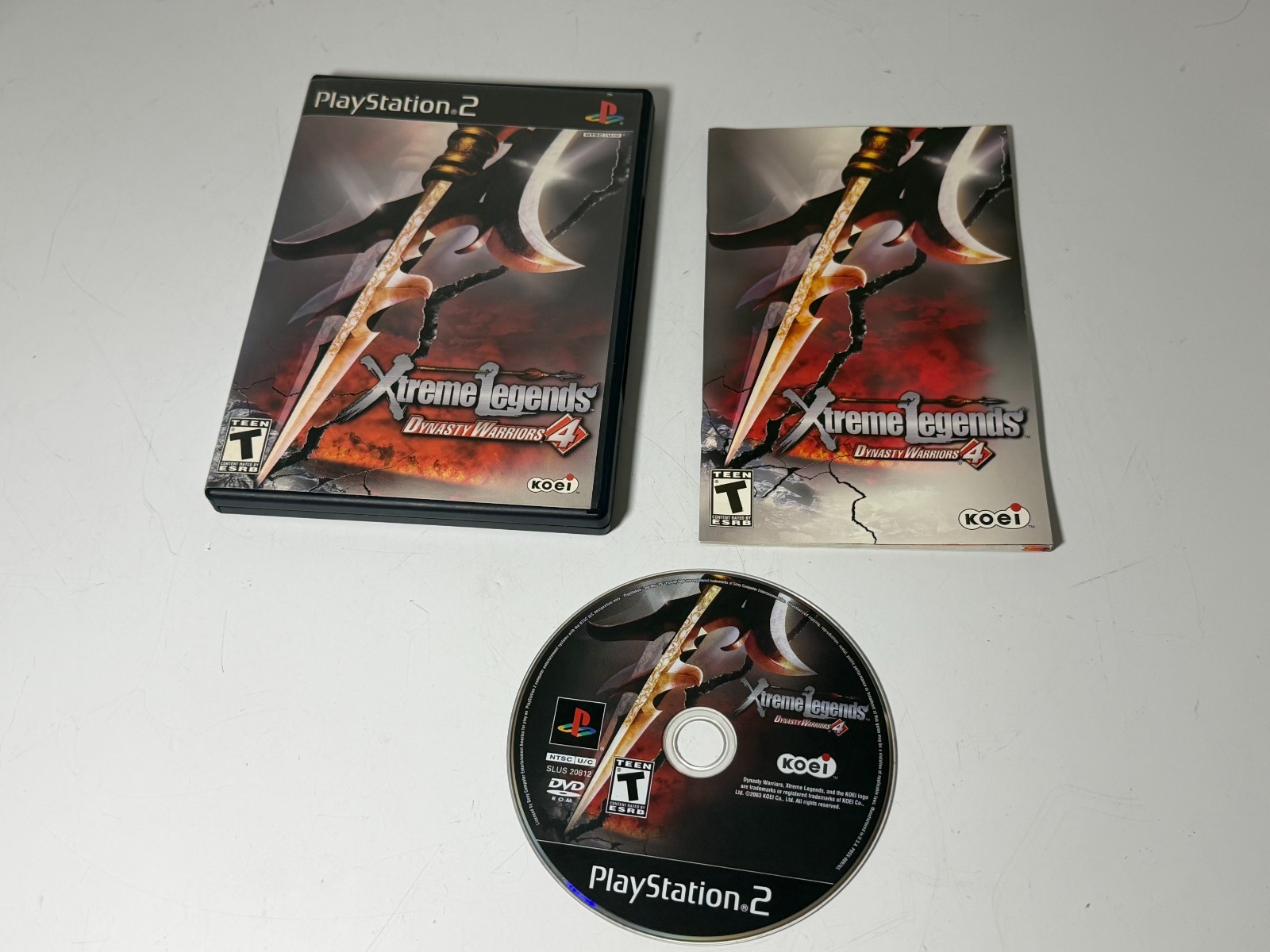 Dynasty Warriors 4: Xtreme Legends (Playstation 2 PS2) Complete CIB! Tested!