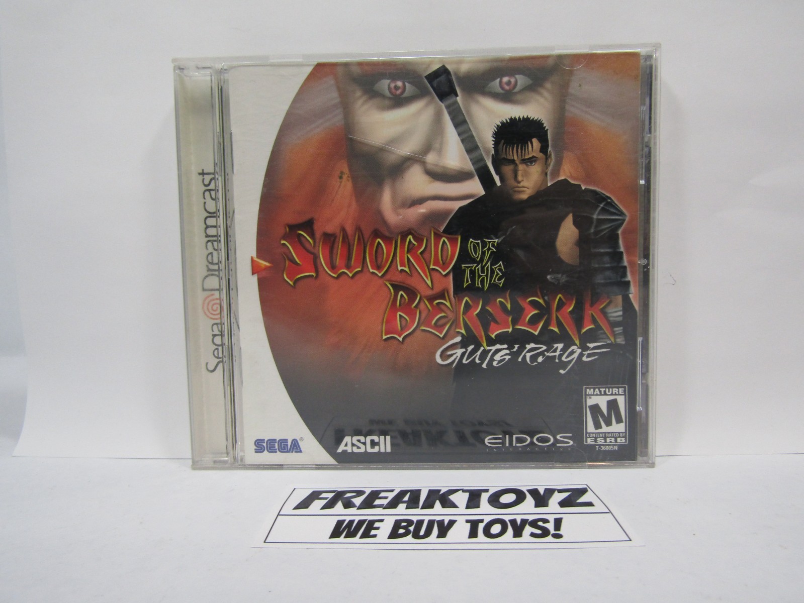 Sega Dreamcast Sword of the Berserk Guts’ Rage, Complete