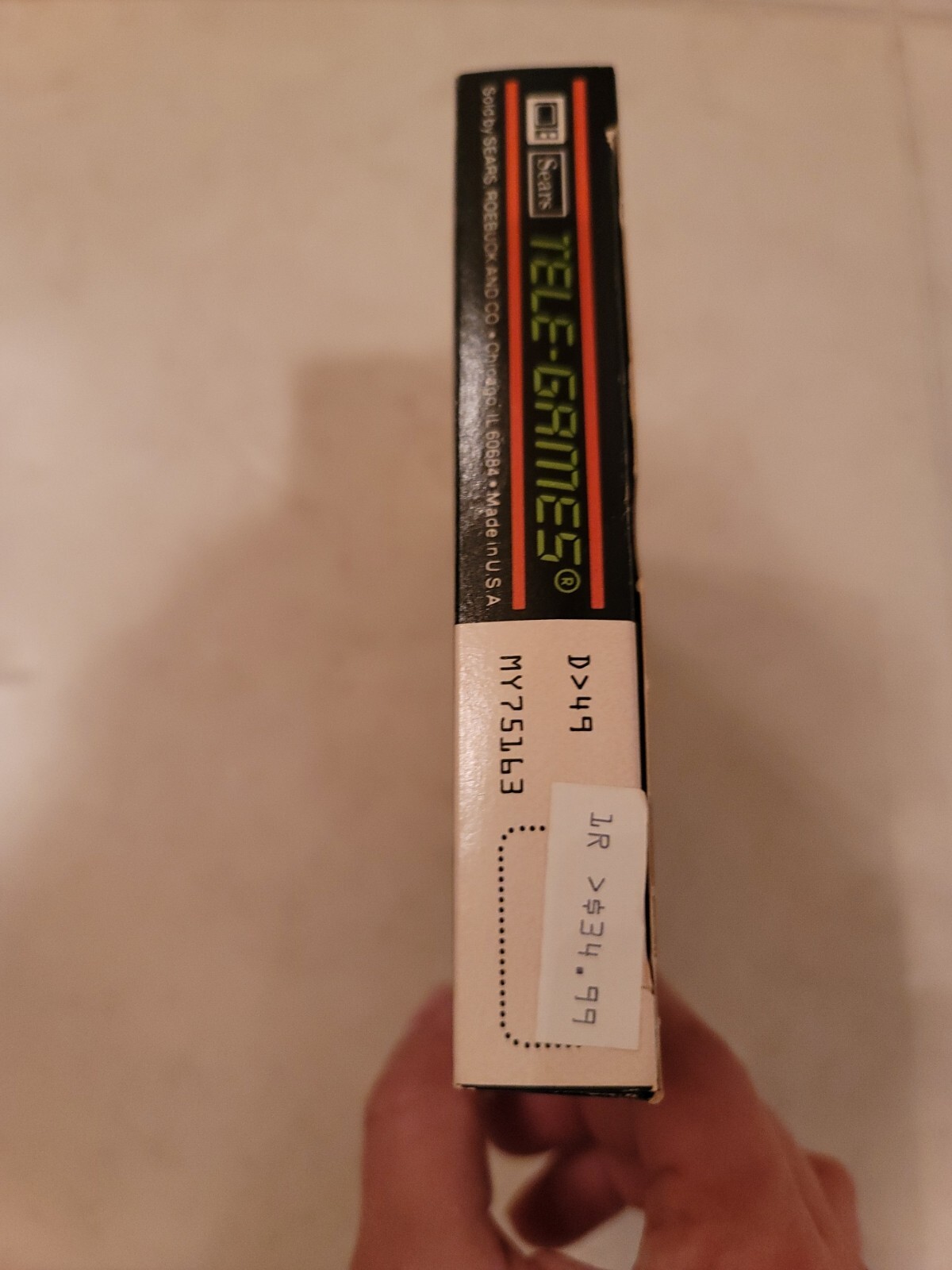 Asteroids Atari 2600 VCS Sears Tele-Games 1981 CIB Complete in Box RARE! NICE