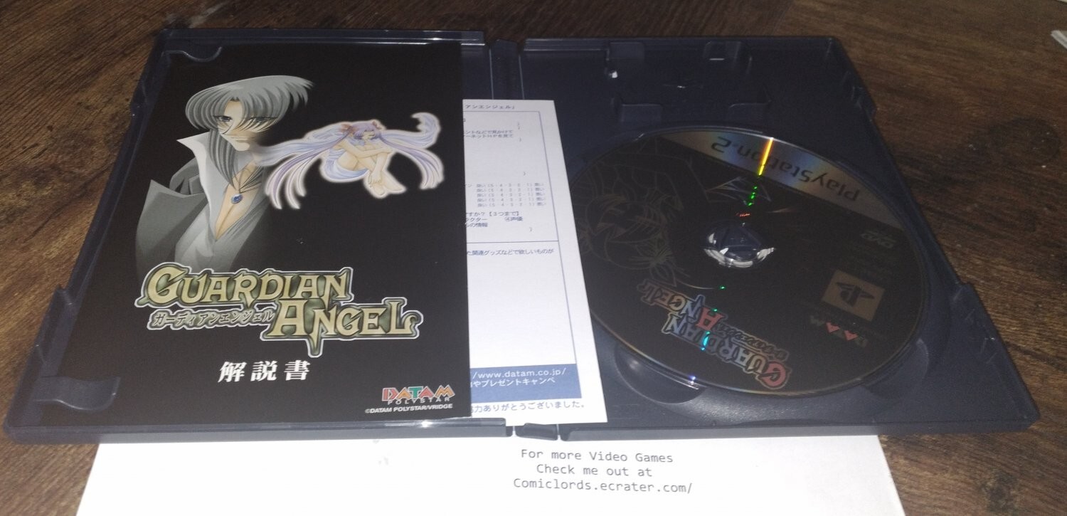 Guardian Angel (Sony PlayStation 2, 2003) PS2 Japan Import NTSC-J PLEASE READ!!!