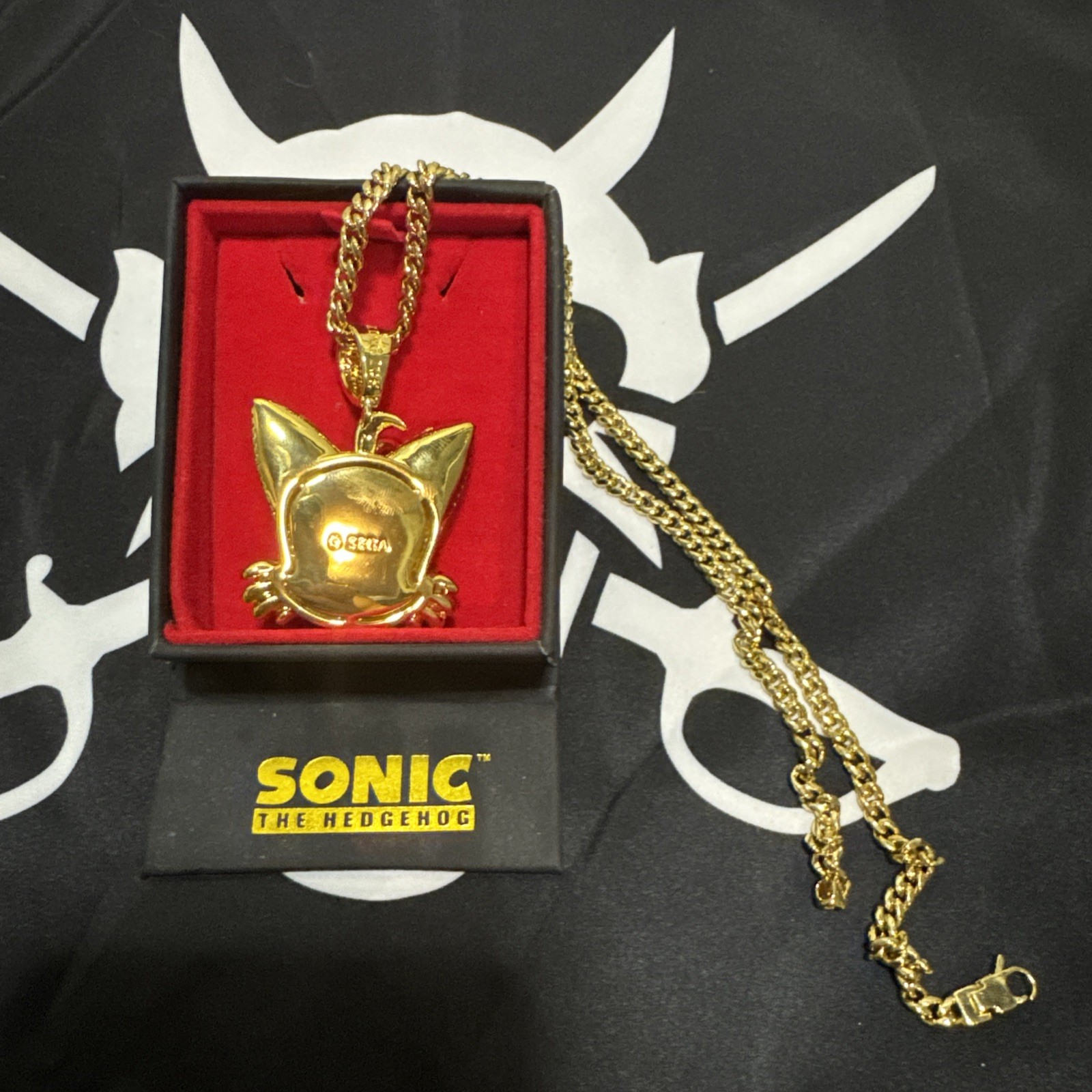 Sonic The Hedgehog King Ice Chain Necklaces Tails, Knuckles, Amy, And Blaze