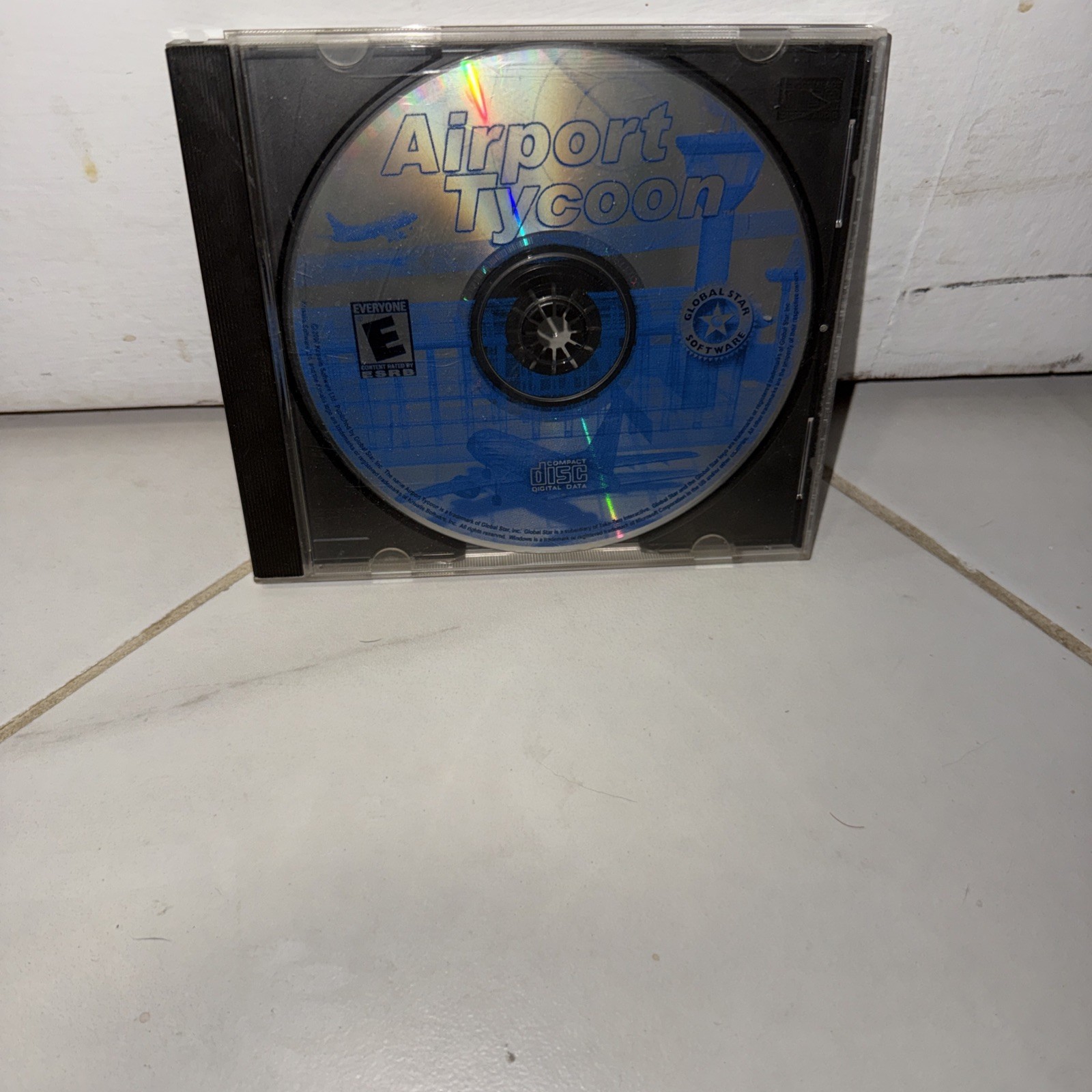 Airport Tycoon (PC, 2000) CD ROM Windows 95/98 Global Star Software Game & Case